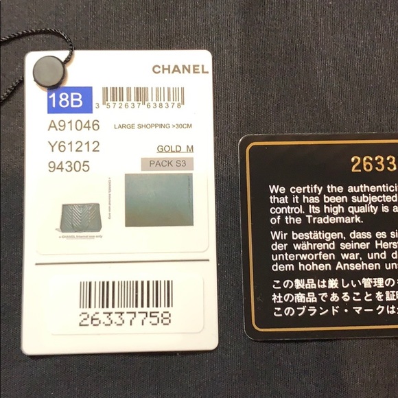 CHANEL LARGE SHOPPING TOTE NWT!! - Picture 2 of 7